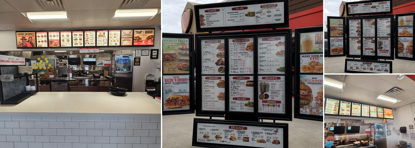 Arby's Menu
