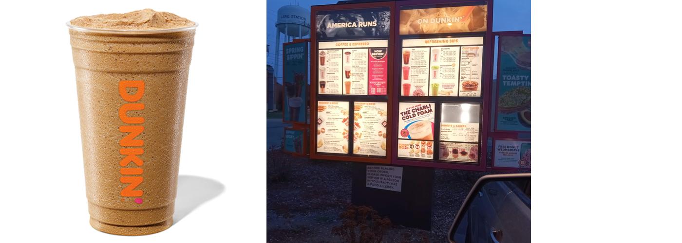 Dunkin' Menu