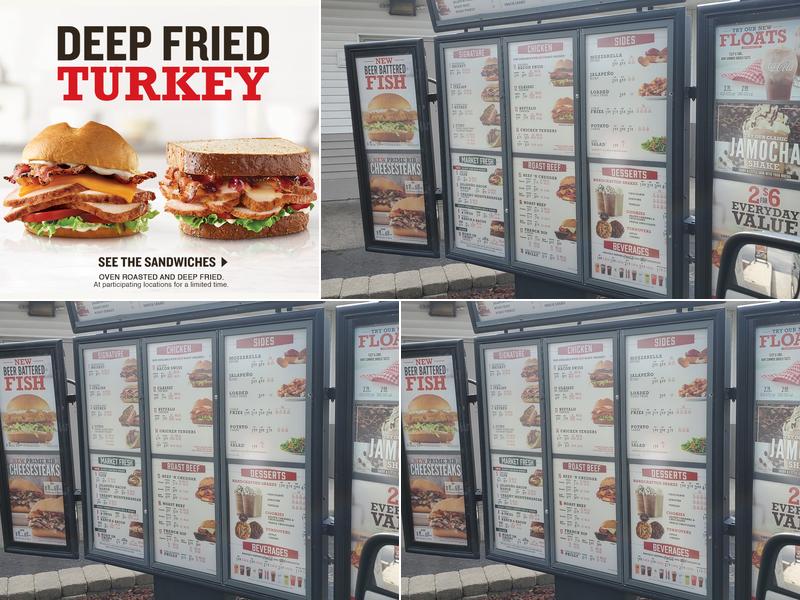 Arby's Menu