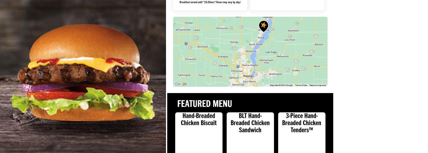 Hardee’s Menu