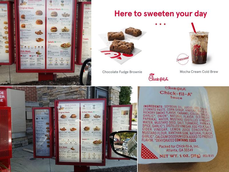 Chick-fil-A Menu