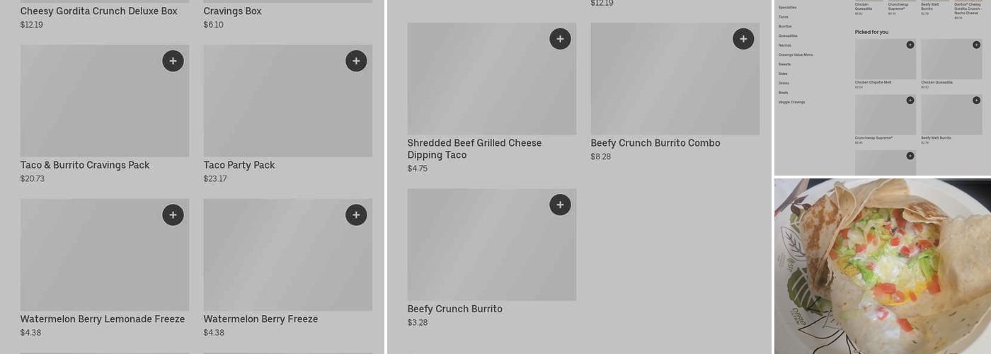 Taco Bell Menu