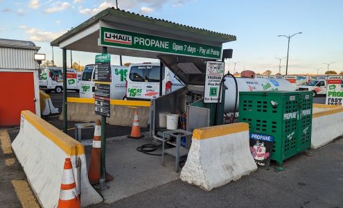 Propane Refill at U-Haul