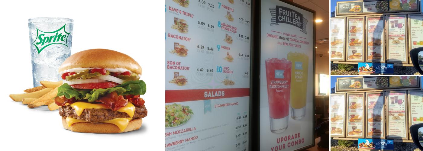 Wendy's Menu