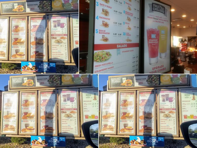 Wendy's Menu