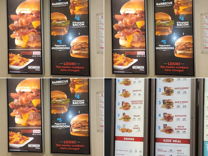 Wendy's Menu