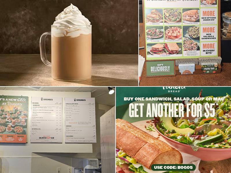 Panera Bread Menu