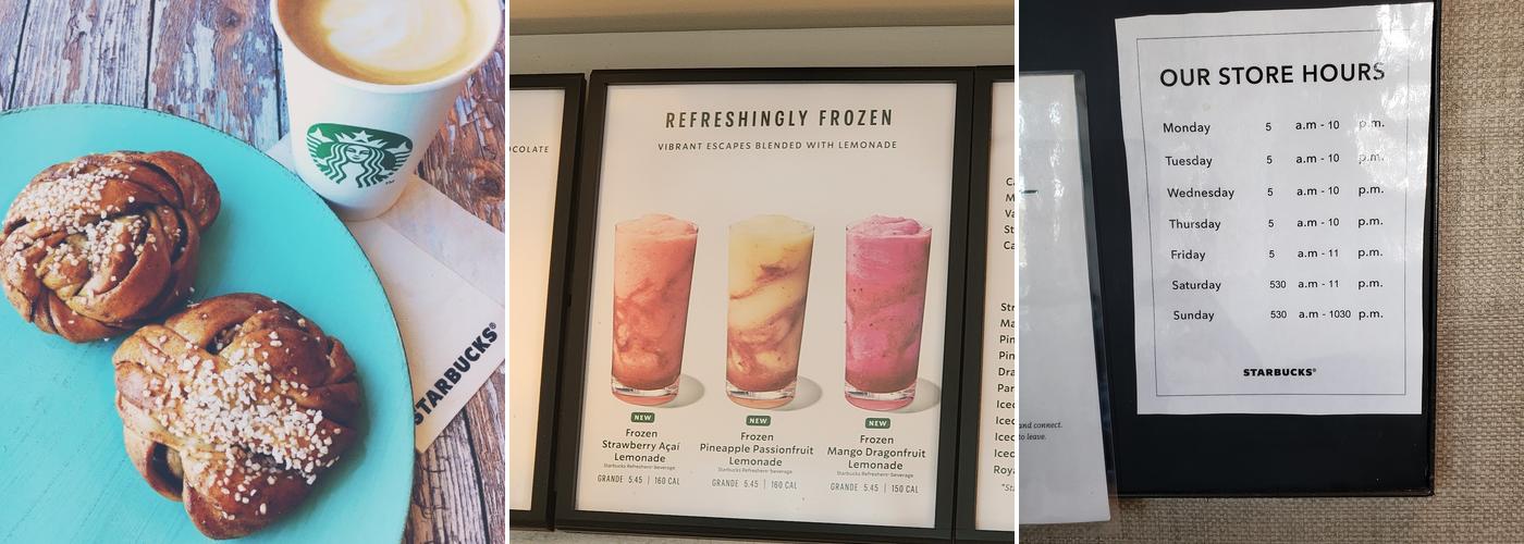 Starbucks Menu