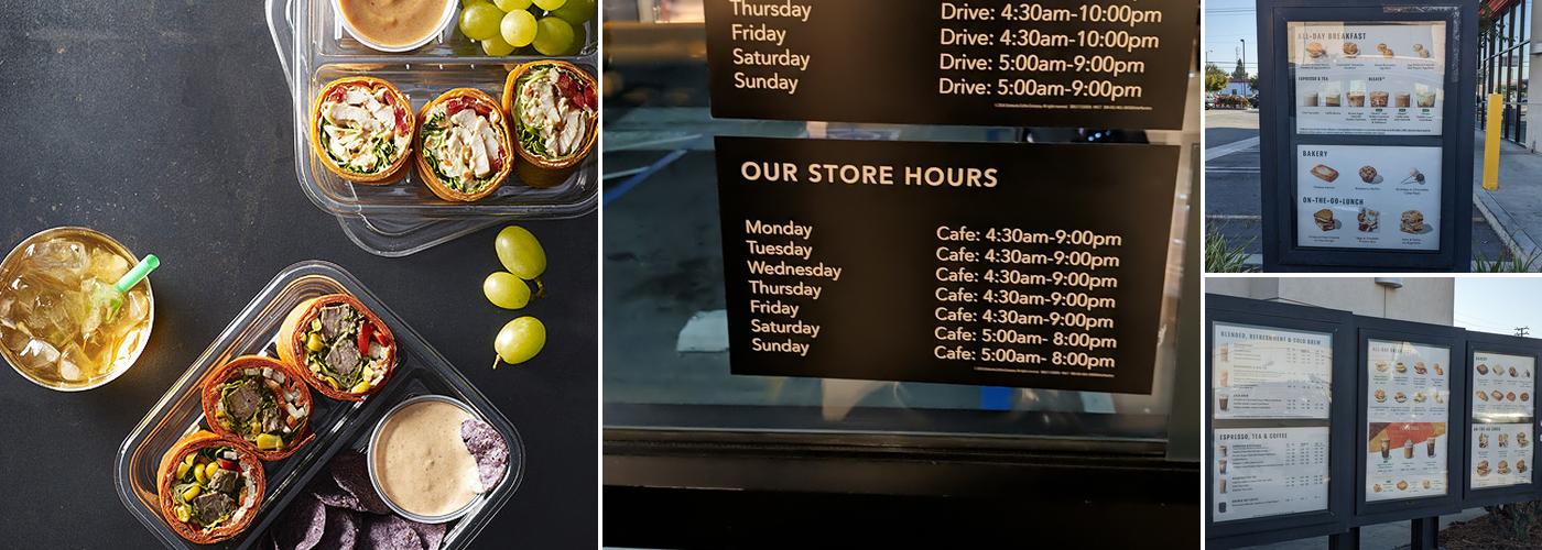 Starbucks Menu