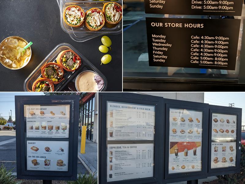 Starbucks Menu