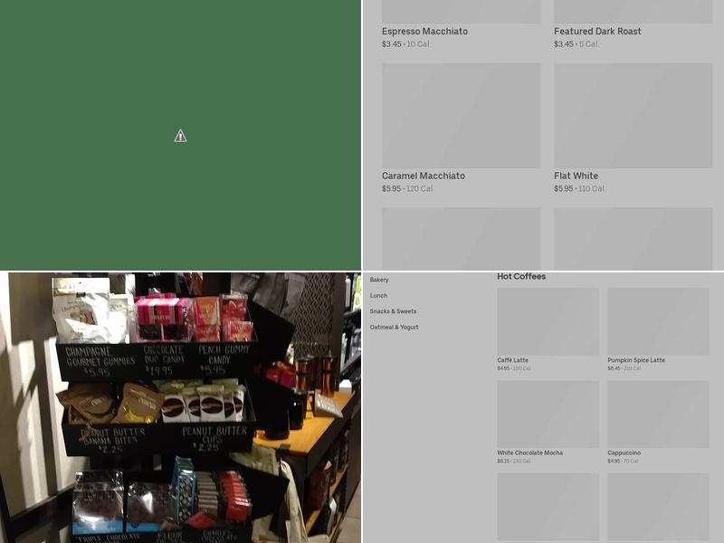 Starbucks Menu