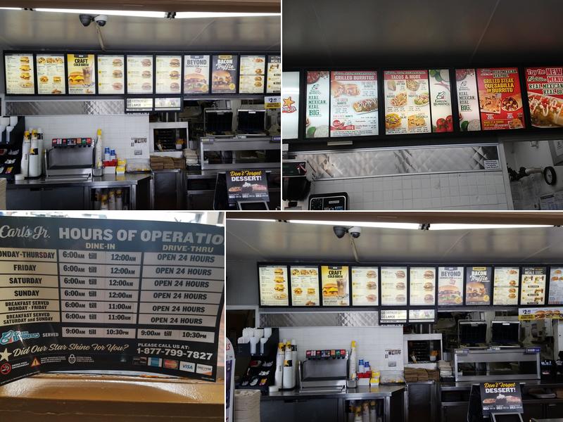 Carl’s Jr. Menu