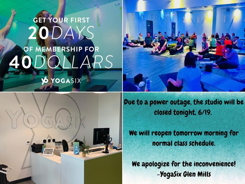 YogaSix Glen Mills