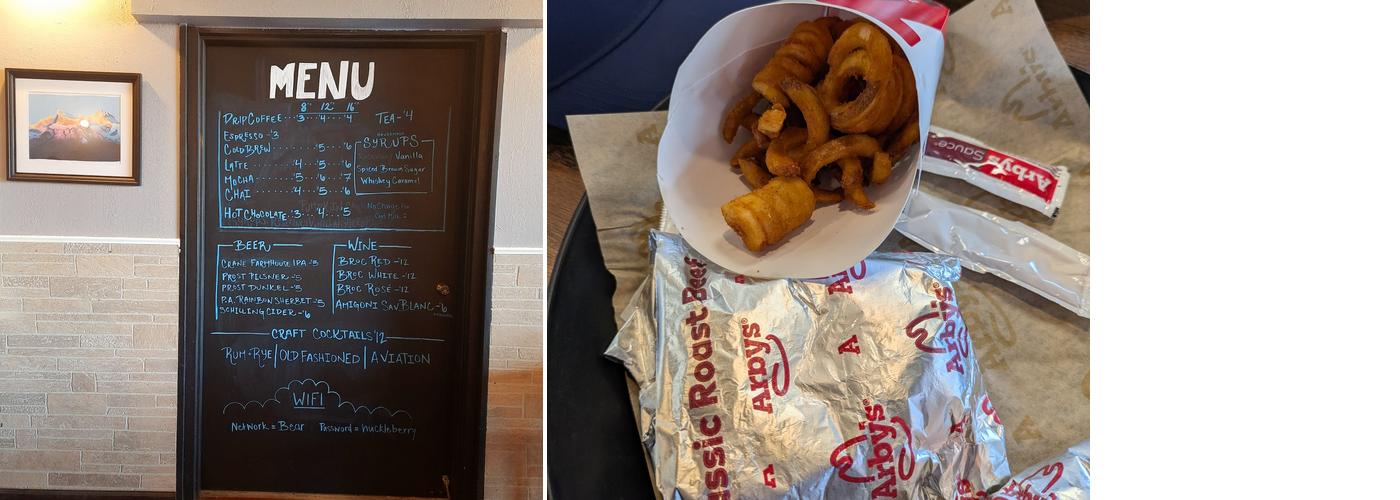 Arby's Menu