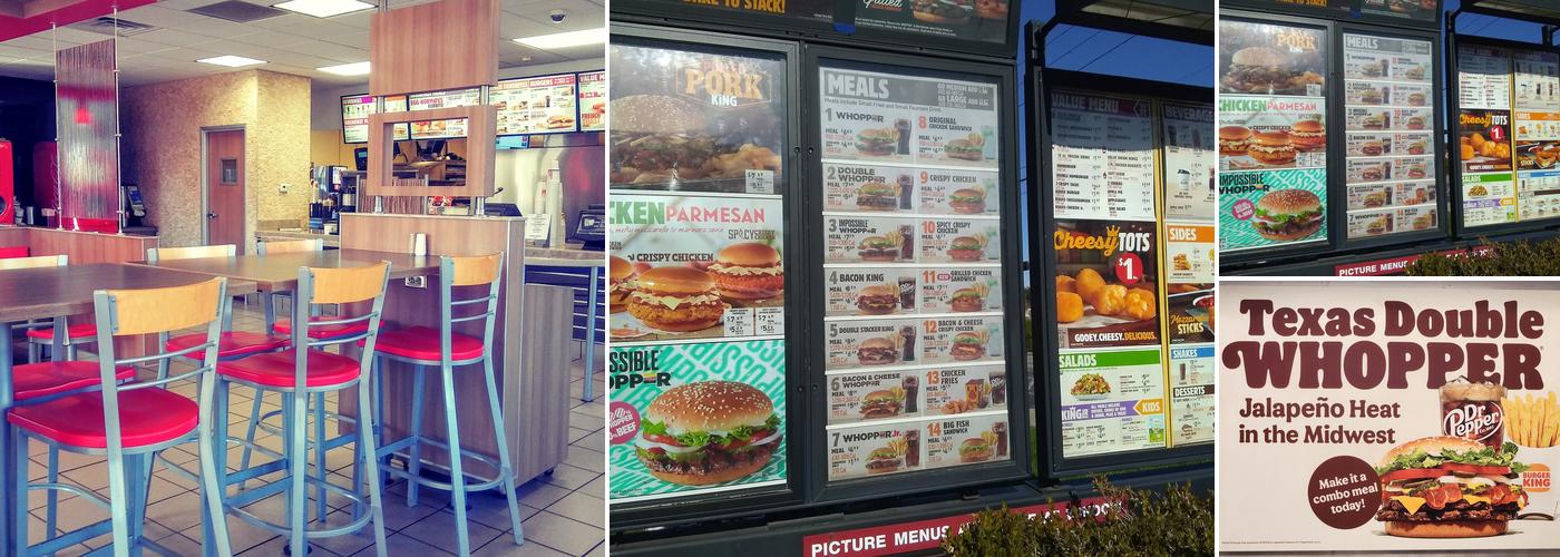 Burger King Menu