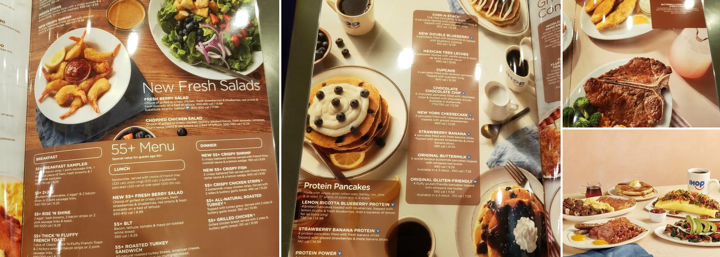 IHOP Menu