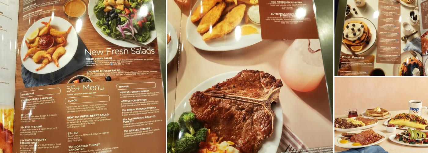 IHOP Menu