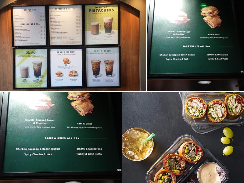 Starbucks Menu