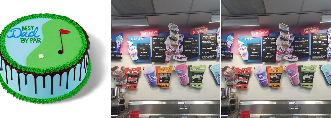 Baskin-Robbins Menu