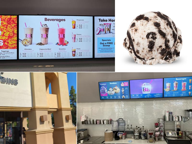 Baskin-Robbins Menu