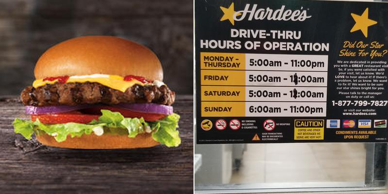 Hardee's Menu