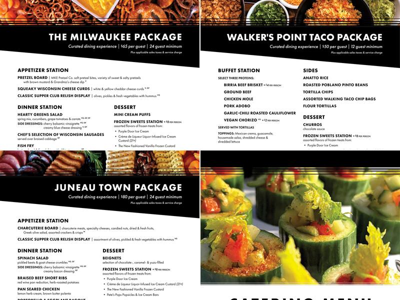 The New Fashioned Menu