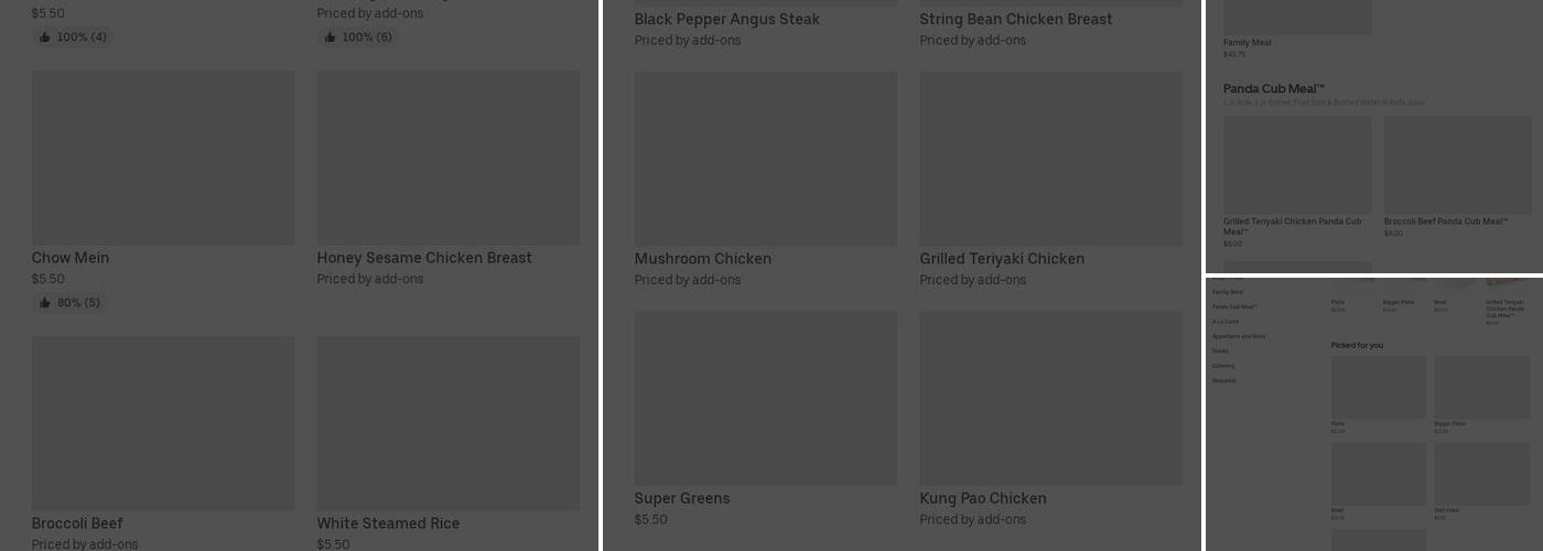 Panda Express Menu