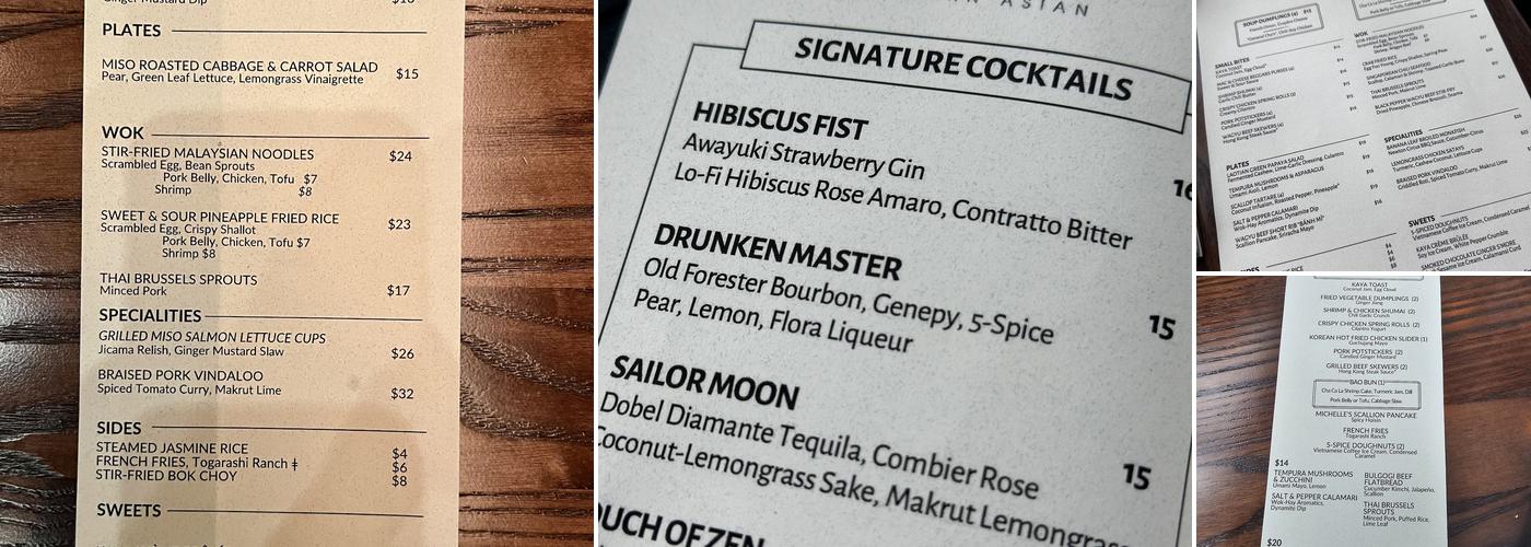 ChoLon - Sloan’s Lake Menu