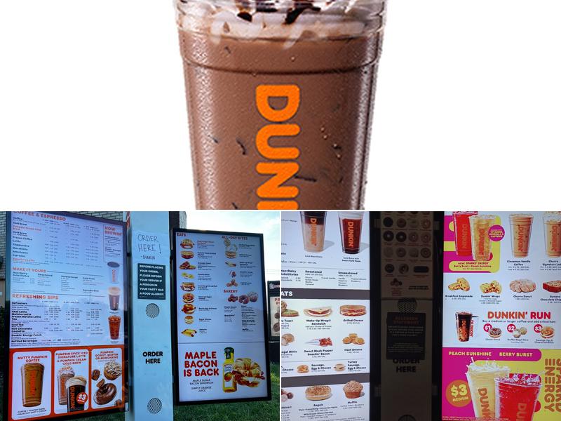 Dunkin' Menu