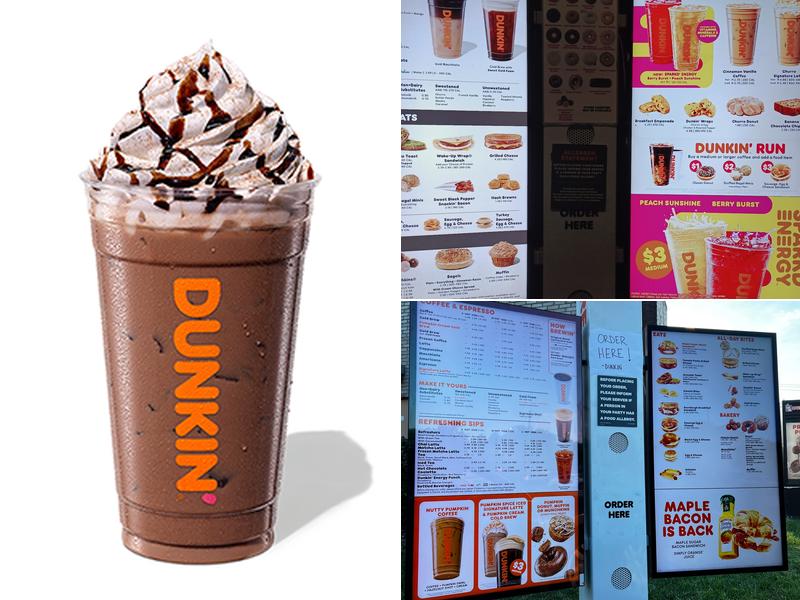 Dunkin' Menu