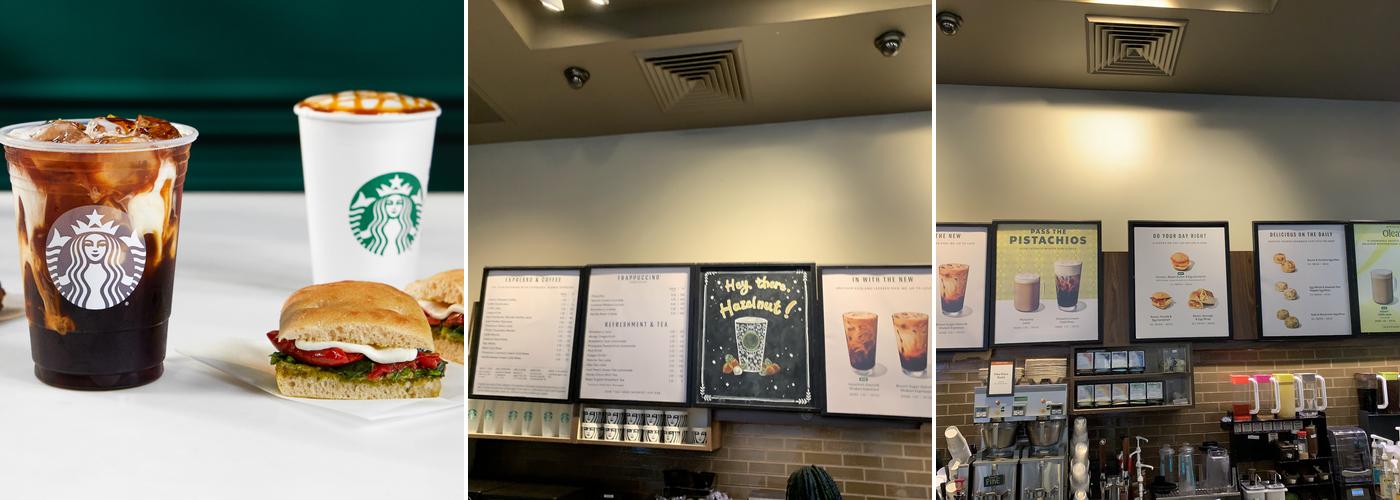 Starbucks Menu