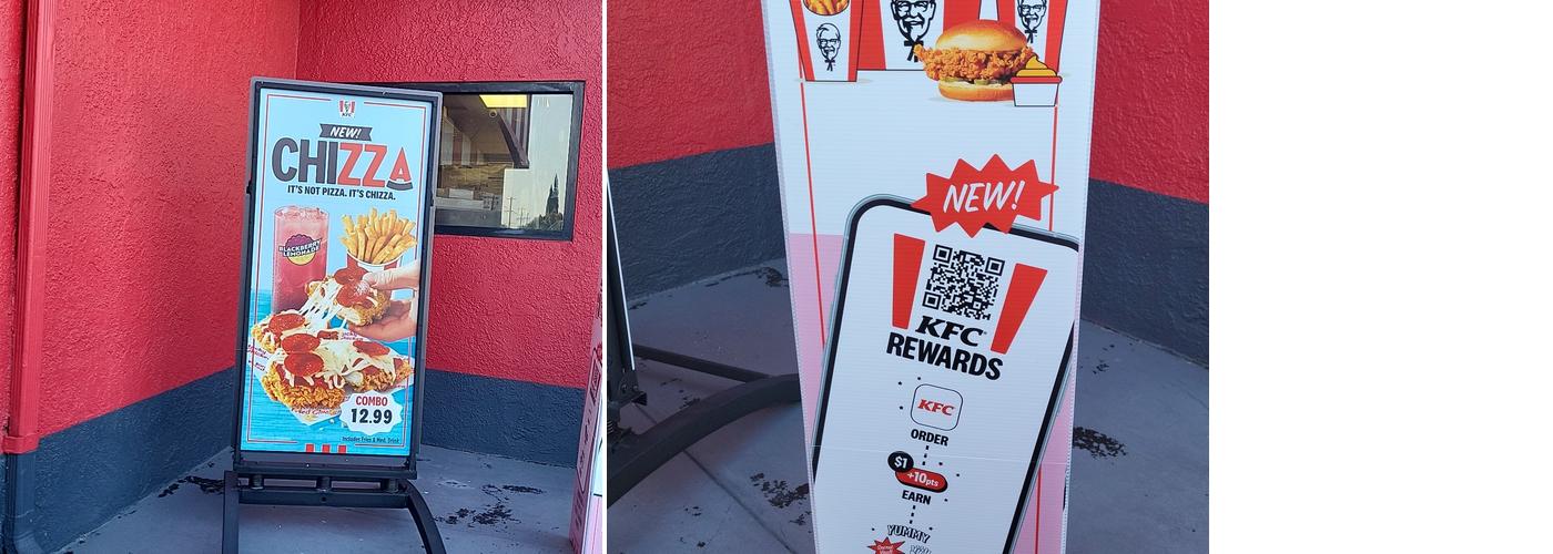 KFC Menu