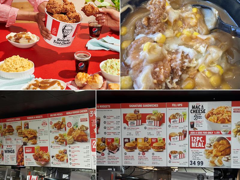 KFC Menu