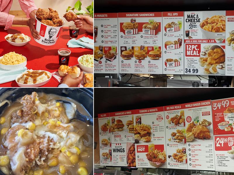 KFC Menu