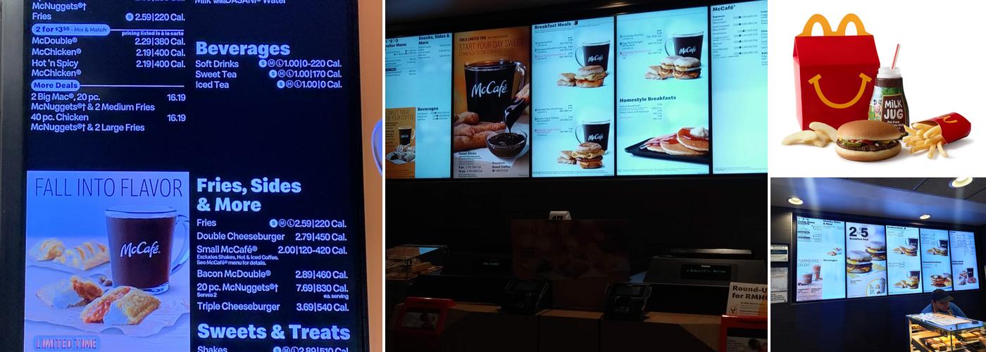 McDonald's Menu