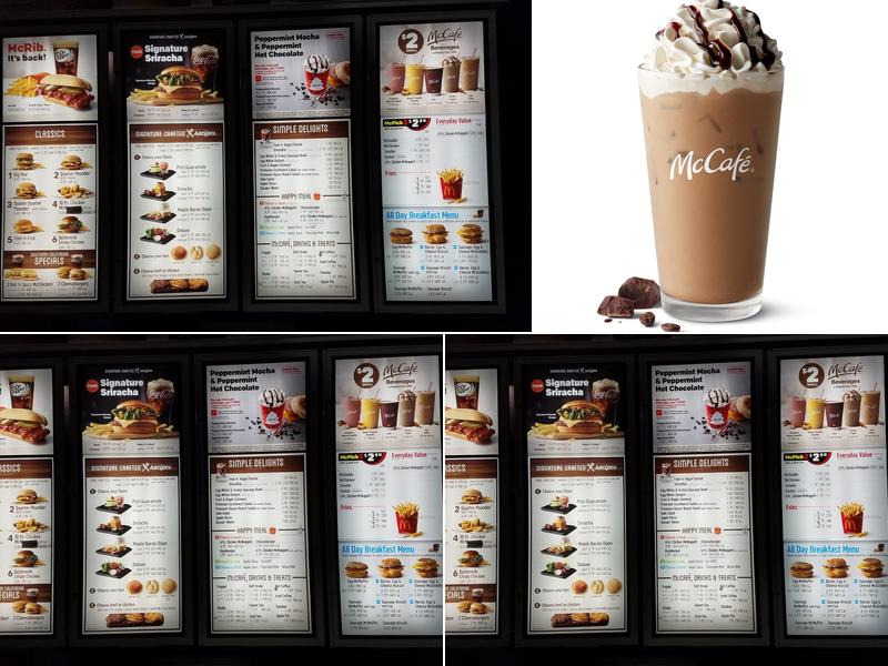 McDonald's Menu