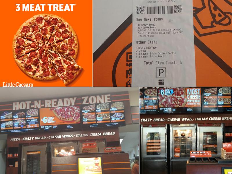 Little Caesars Pizza Menu
