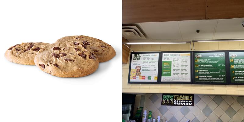 Subway Menu