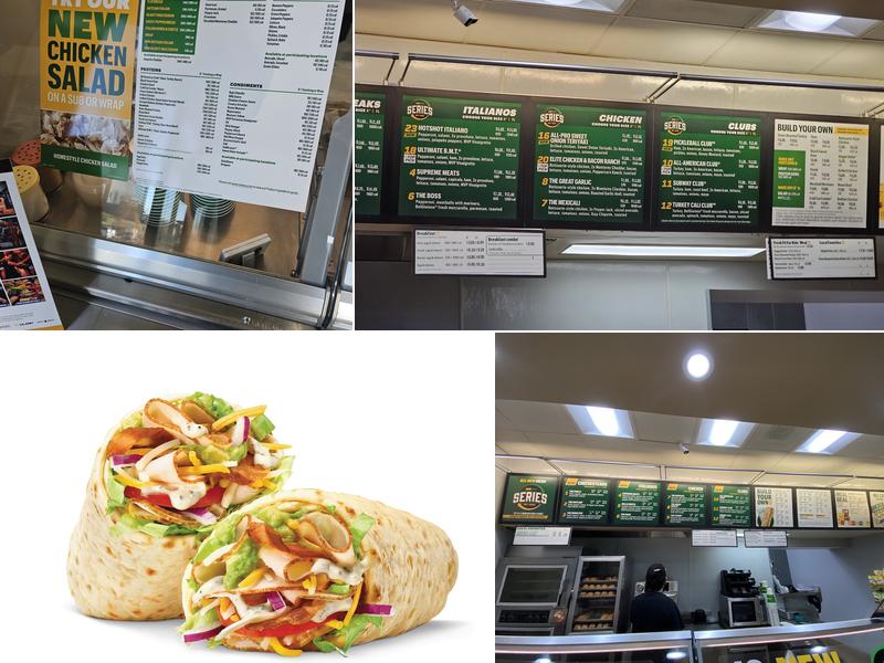 Subway Menu