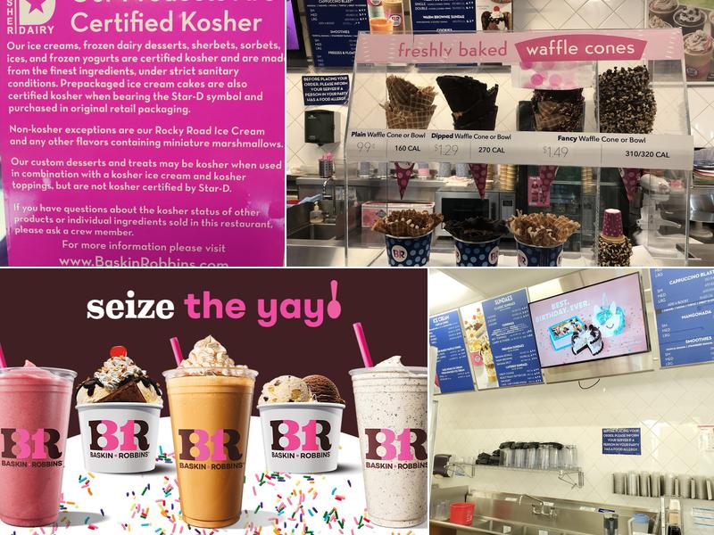 Baskin-Robbins Menu