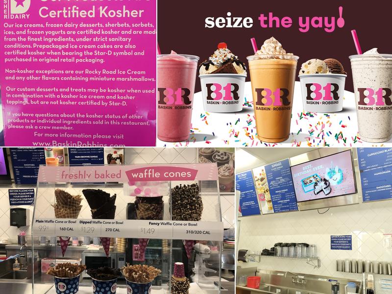 Baskin-Robbins Menu