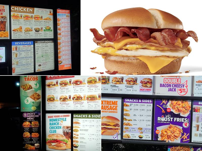 Jack in the Box Menu