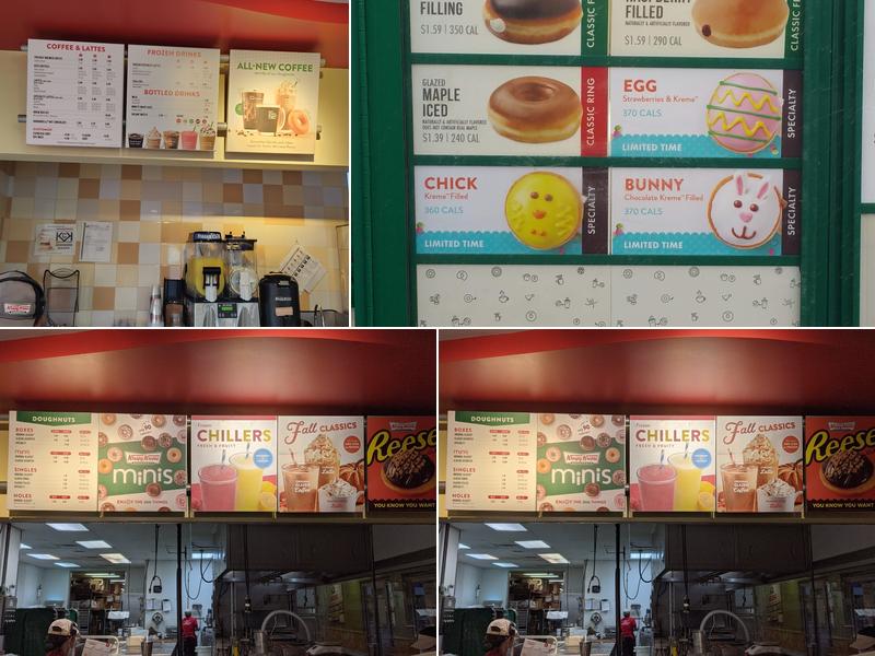 Krispy Kreme Menu