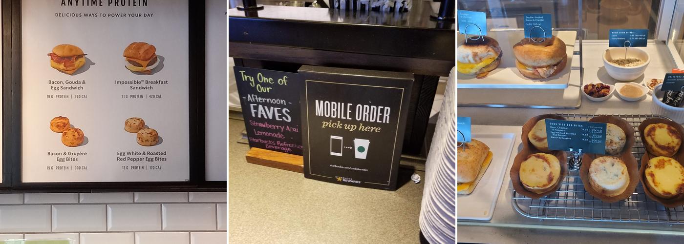 Starbucks Menu