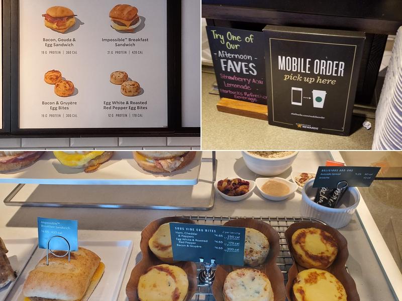 Starbucks Menu