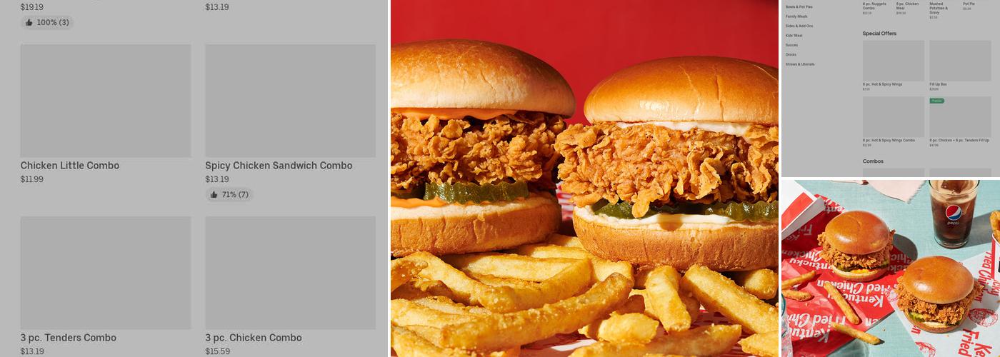 KFC Menu