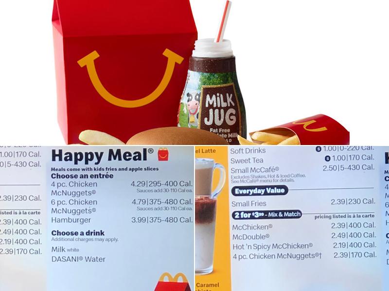 McDonald's Menu