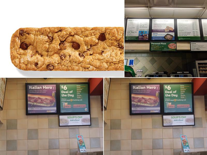 Subway Menu