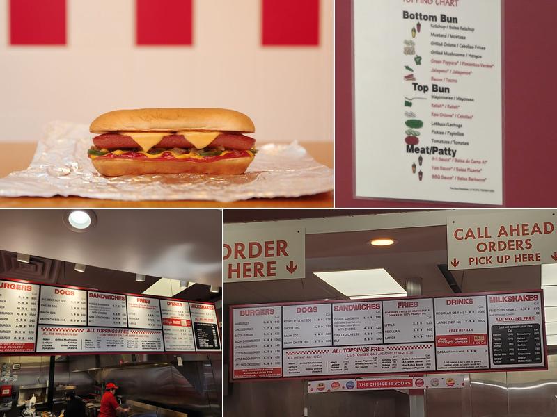 Five Guys Menu