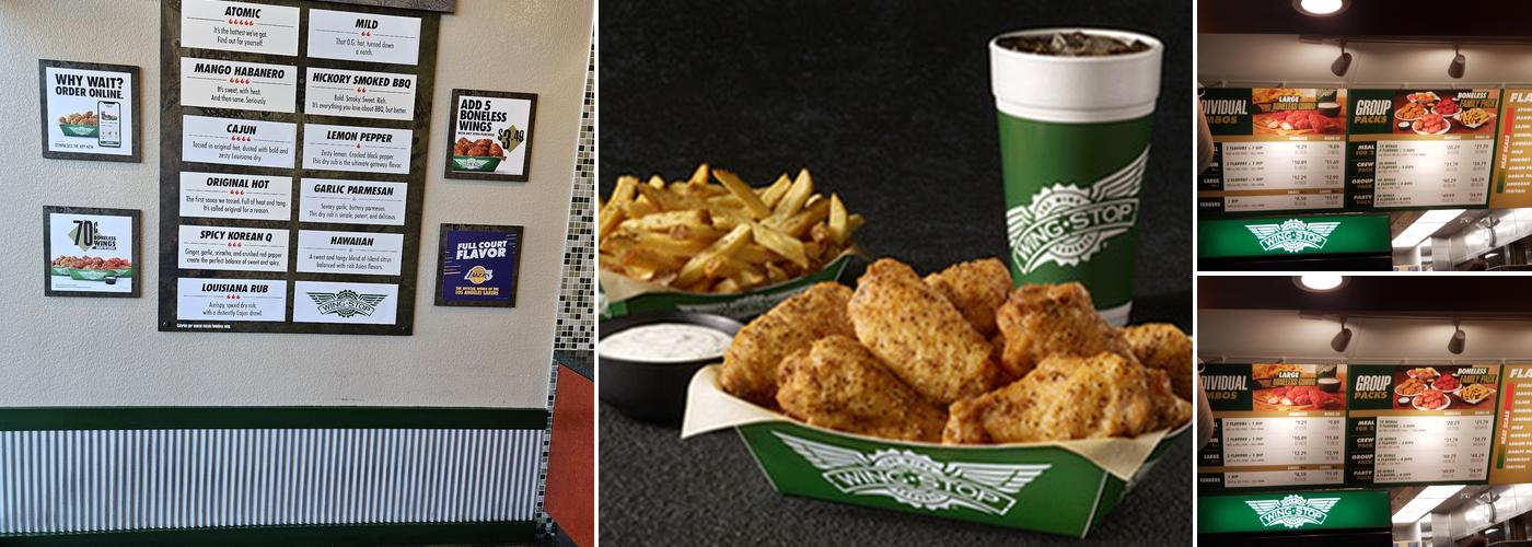 Wingstop Menu